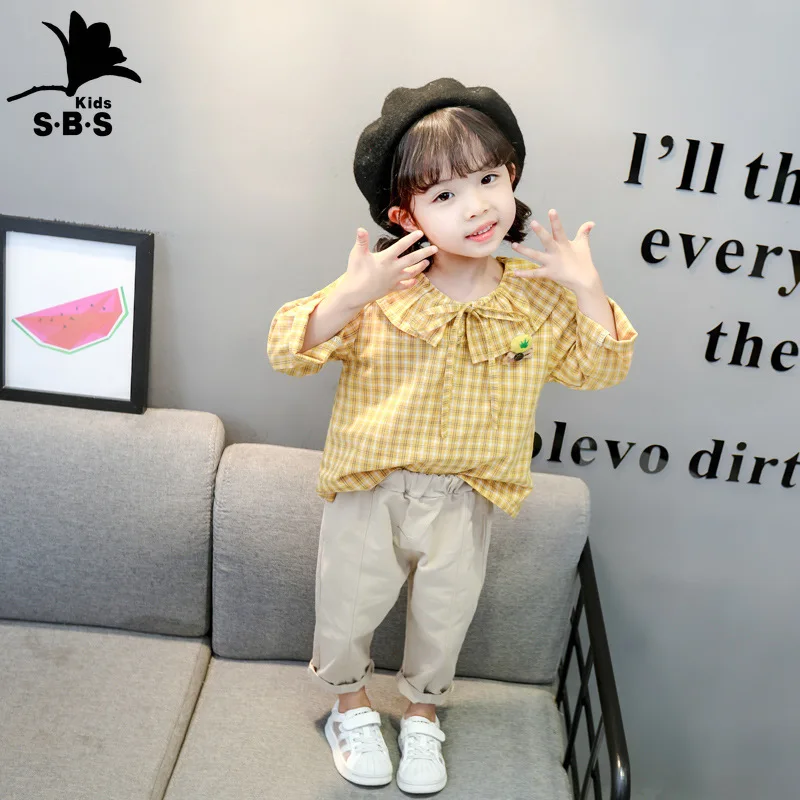 Комплекты одежды для девочек Осень зима 2019 одежда маленьких детская костюм