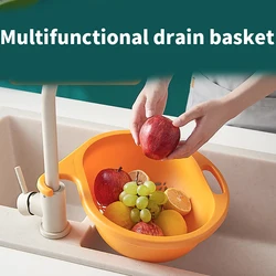 Cesta de drenaje colgante para fregadero de alta calidad, cesta de lavado de cocina, bandeja de frutas, se puede utilizar para estante de almacenamiento, equipado con gancho