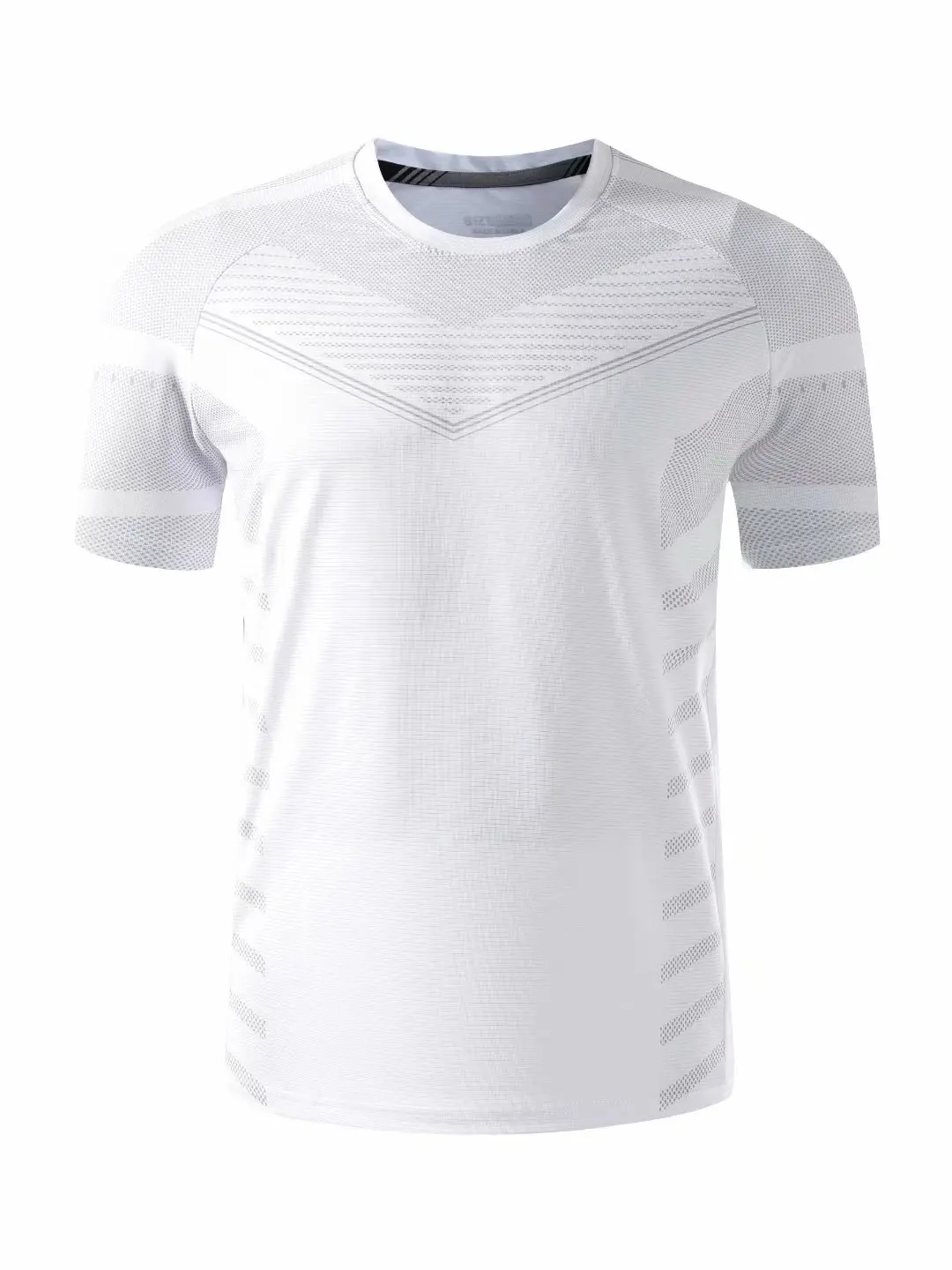 Summer Compression Breathable Short Sleeve Men Running Fitness Tshirt