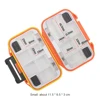 Double Sided Fishing Tackle Box 8/10/12/16 /26 Grids Bait Lure Hook Compartment Storage Case Waterproof Fishing Accessories ► Photo 2/6