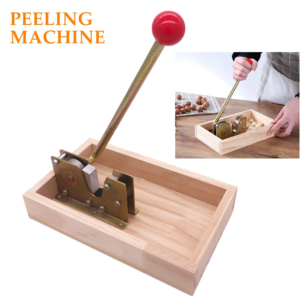 Peeling Machine Rustproof Walnut Tool Multipurpose Macadamia Opener With Handle Metal Sheller Durable Portable Nut Cracker Tongs