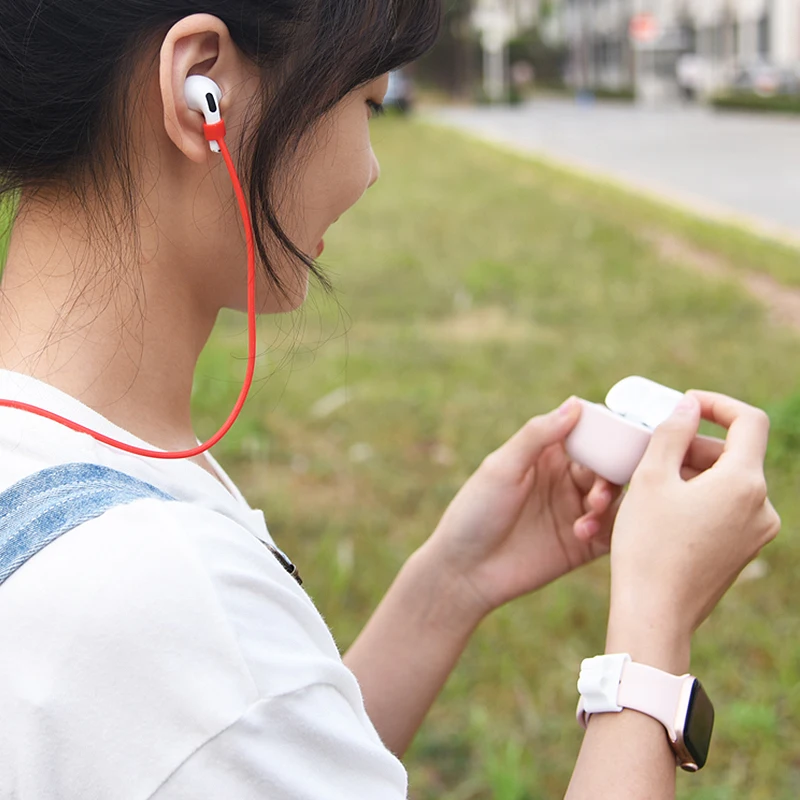 5 в 1, аксессуары для наушников для Apple Airpods Pro, силиконовый чехол, защитный ремешок для наушников, чехол для хранения с крюком против потери