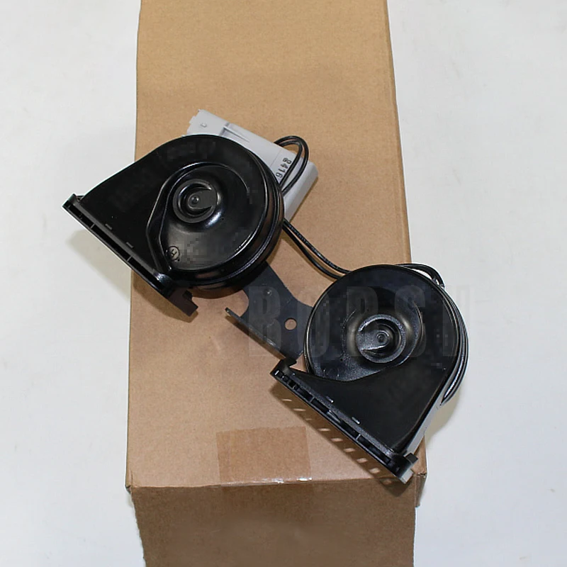 

Speaker assembly 2006-lan dro verf ree lan der2 two-tone high-bass horn whistle warning snail horn horn with pair of resistors
