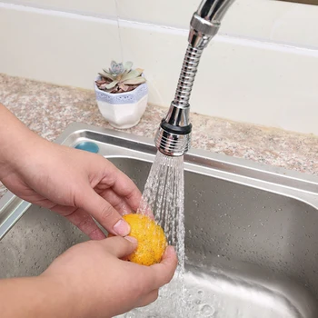 

Kitchen 360 Degree Rotating Faucet Water Saving Tap Bubbler Bathroom Faucet Nozzle Bubbler Filter device Adapter Faucet Extende