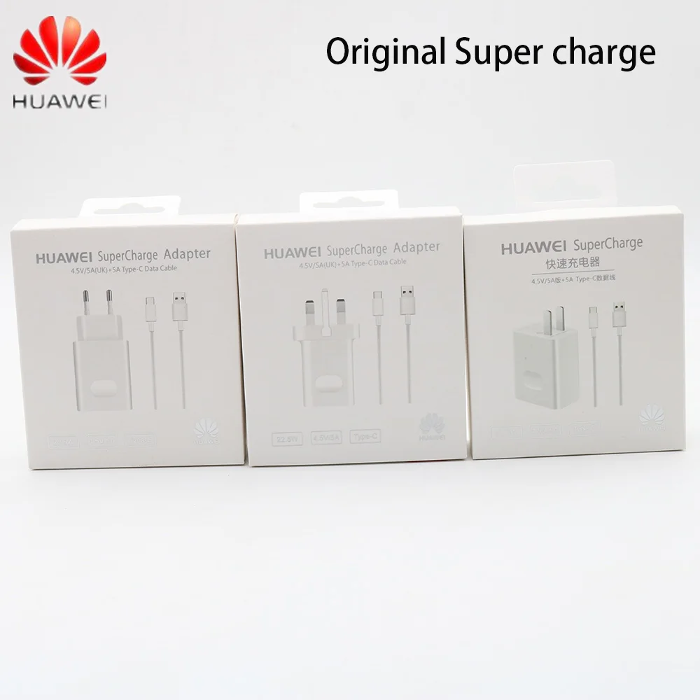 Оригинальное зарядное устройство huawei P20 pro, 5 В/4,5a, супер зарядное устройство, адаптер для p10 p20 honor 10 mate 9 10 20 Pro v10 v20 note 10
