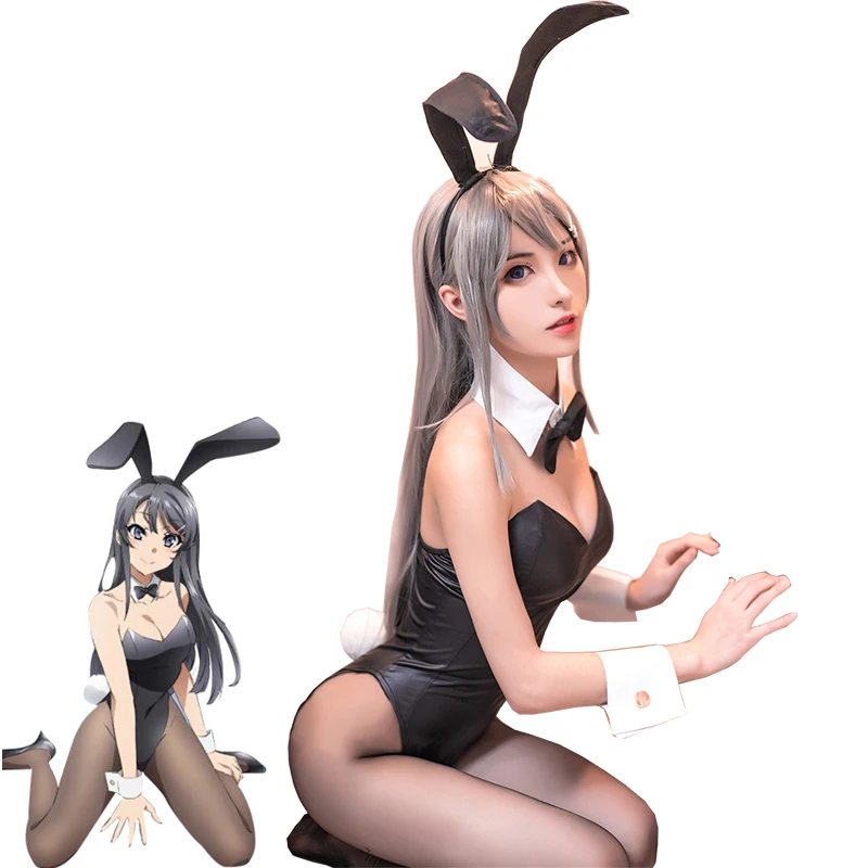 Женский костюм для косплея аниме Seishun Buta Yarou wa Bunny Girl Senpai no Yume wo Minai| |