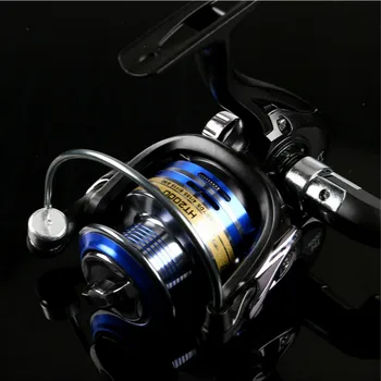 

2000 Seires Spinning Wheel Without Gap Telescopic Fishing Reel Full Metal Wedkarstwo Wheel Carretilha De Pesca 5.2:1 Speed Ratio