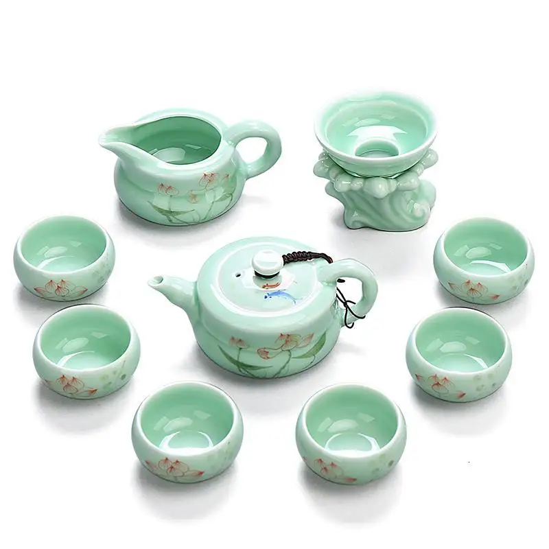 Gongfu Чайный Органайзер Mutfak Aksesuarlari Theepot Akcesoria Do Kuchni аксессуары для украшения дома чайный горшок китайский чайный набор посуды