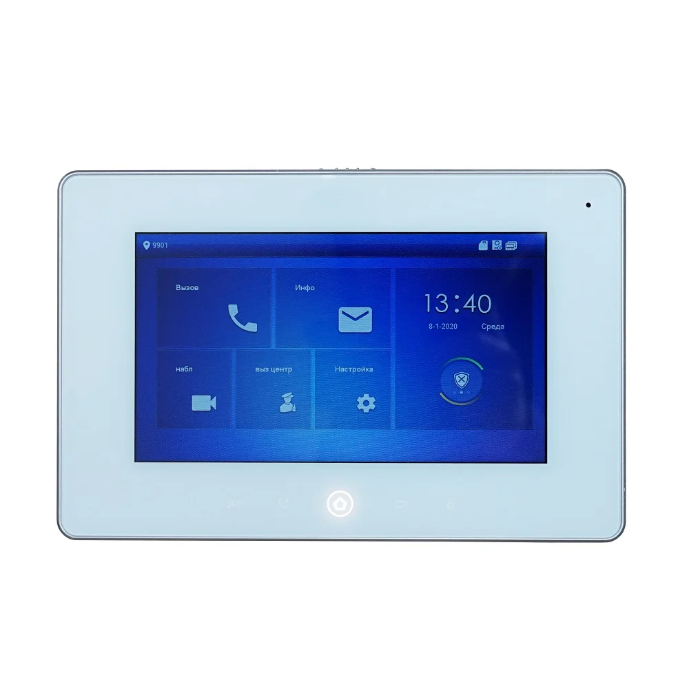 DH логотип VTH5221DW S2 802.3af PoE 7 дюймовый Wi Fi внутренний монитор IP дверного звонка