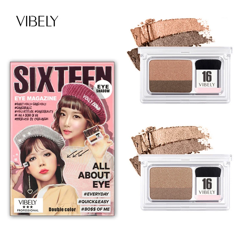 

Eyeshadow Palette Makeup Matte Eye Shadow Powder Palette Shimmer Pigment Shadow Natural Long-lasting Gradient Eyeshadow Palette