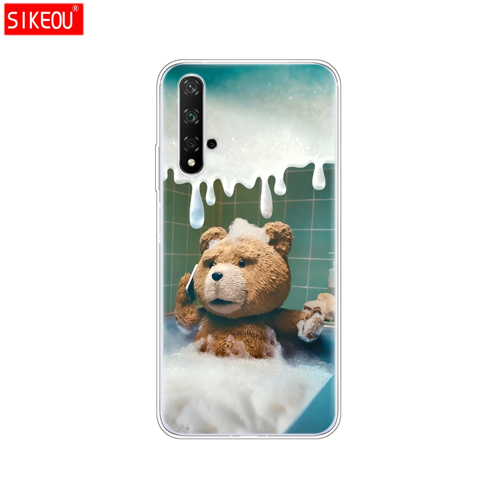 Чехол на Honor 20, силиконовый чехол для телефона, чехол для huawei Honor 20 Pro Lite Honor20, YAL-L21, YAL-L41, роскошный мультяшный - Цвет: 33777