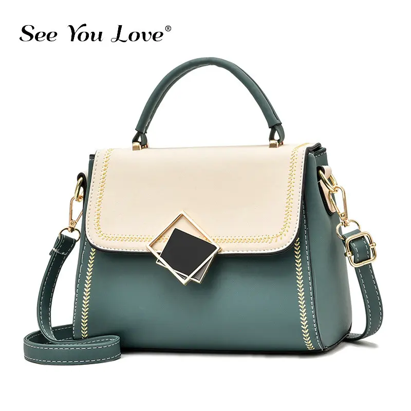 

New Patchwork Crossbody Bags For Women 2019 Fashion Small Soft Evening Clutch Luxury Ladies Handbags Shoulder Messenger Bag