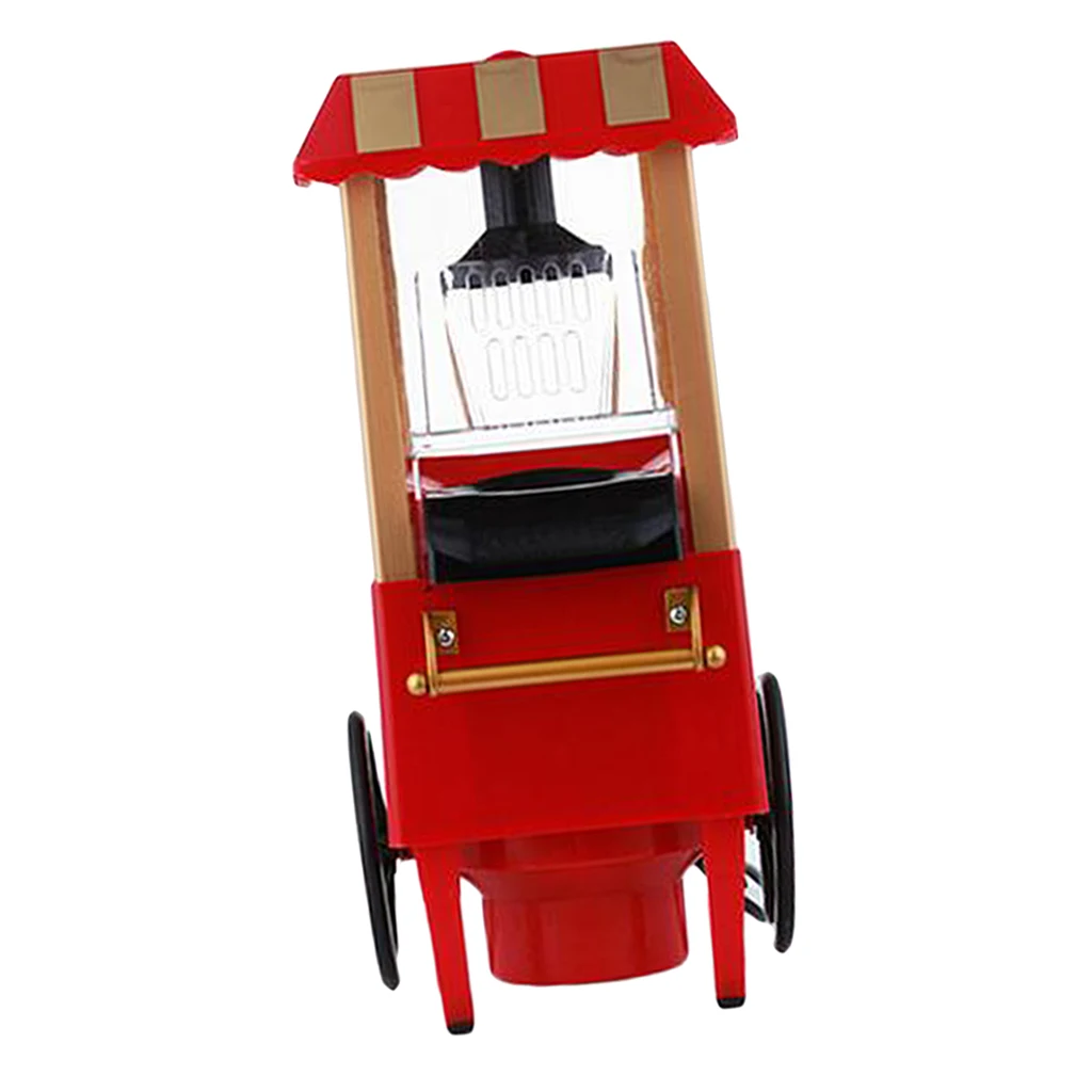 Home Small Electric Carnival Popcorn Maker Retro Machine For Kids EU Plug 3