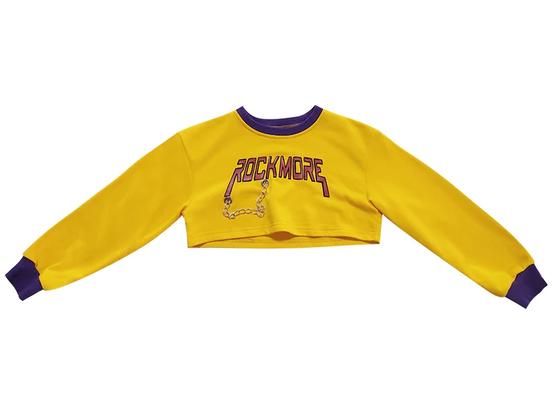 Tops Костюмы в стиле хип-хоп; детская одежда для джазового представления; детская одежда для уличного танцев; современный комплект для девочек; модная кожаная юбка; DN4363 - Цвет: Tops