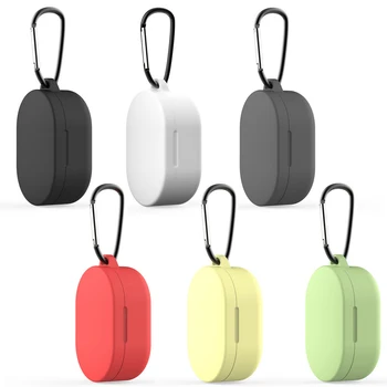 

Vococal For Redmi AirDots Soft Silicone Cover Earphone Case For Xiaomi Redmi Air dots TWS Bluetooth Version Wireless Headphones
