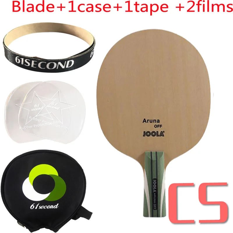 Joola Aruna OFF(7 Ply, HINOKI, Carbon, Aruna Quadri's Blade) ракетка для настольного тенниса ракетка для Пинг-Понга Летучая Мышь - Цвет: CS with 1 case