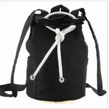 Спортивных сумок lan qiu bao тренировочный пакет рюкзак мужская парусиновая сумка на шнурке ведро Футбольная сумка