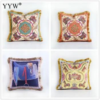 

Creative Europe Style Throw Pillow Covers Without Pillow Inner Printed Pillowcase Throw Pillows Case Home Room Bed