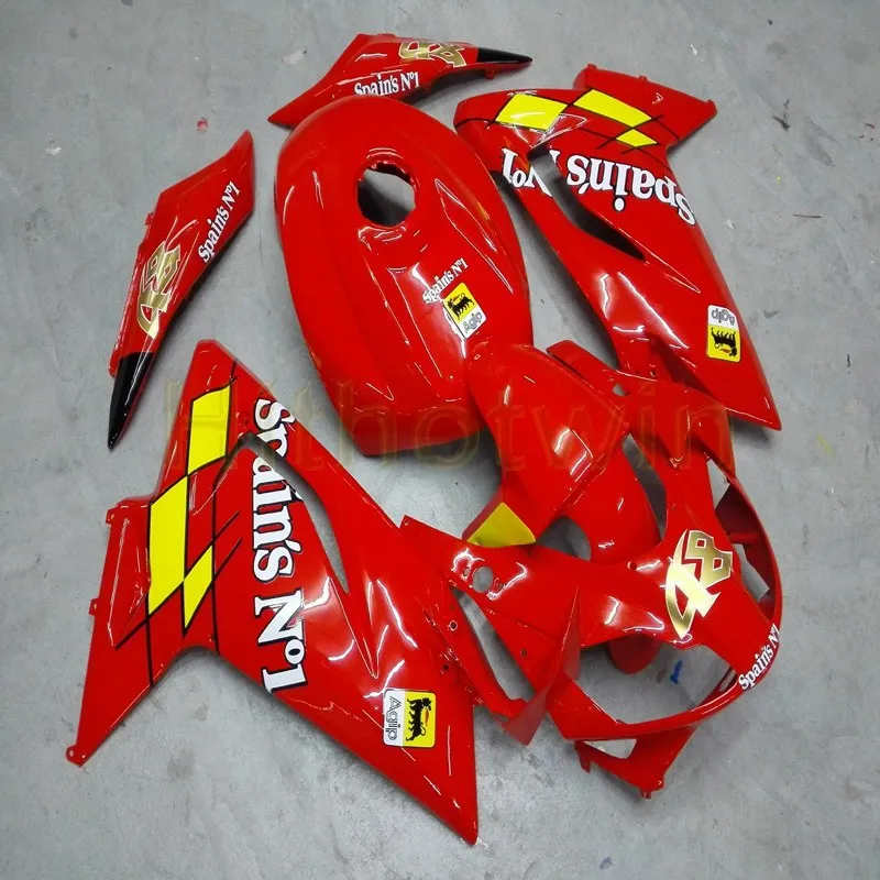 Болты+ пользовательский синий капот мотоцикла для Aprilia RSV125RR 2006 2007 2008 2009 2010 ABS обтекатель M2