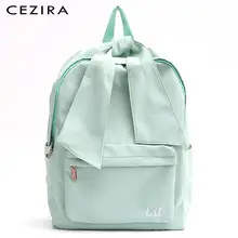 CEZIRA женский милый стильный рюкзак для девочек, дизайнерские школьные сумки для девушек, большой повседневный рюкзак, нейлоновый материал, сумки через плечо