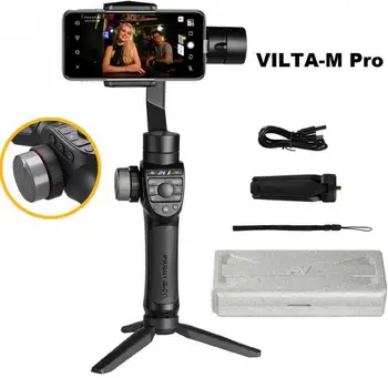 

Smartphones Ergonomic Handheld Accessories Gimbal Stabilizer For Vilta M Pro