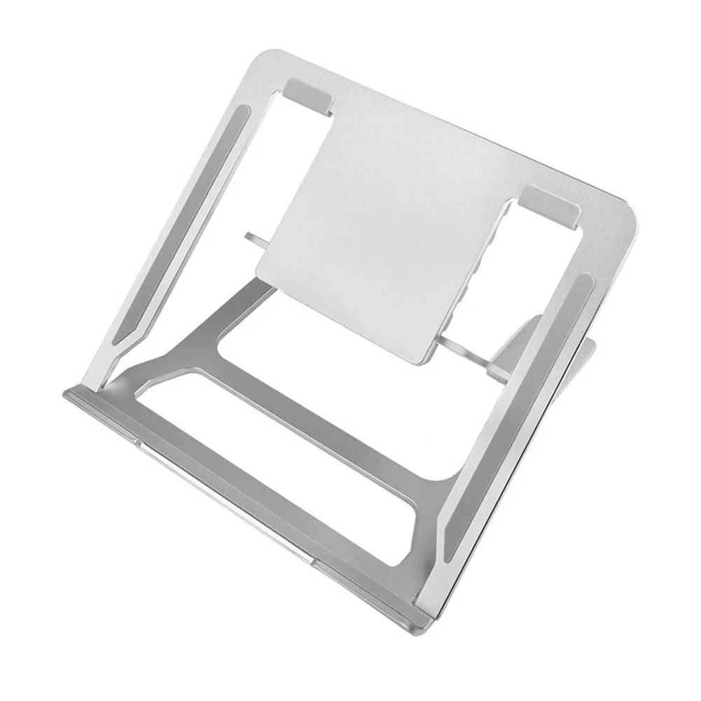 Универсальный Алюминий подставка для ноутбука складной регулируемый держатель стойки для Тетрадь планшет NC99