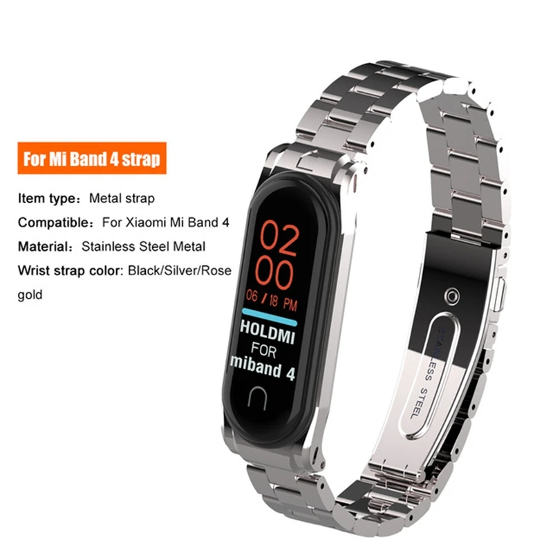 Ремешок MI Band 4/3 с металлической пряжкой магнит натуральная кожа цветной экран 6