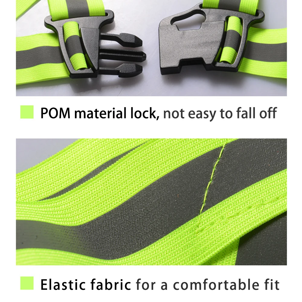 Security Running Cycling Safety Reflective Vest High Visibility Jacket FOR Honda CB1000R Biz 125 Goldwing GL1800 Shadow VT 600