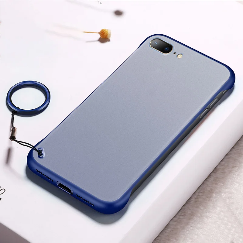 Лаванда Чехол для мобильного телефона без оправы без рамки для iPhone 6 6S 7 8 Plus X Xs Max Xr EM88 - Цвет: Лаванда