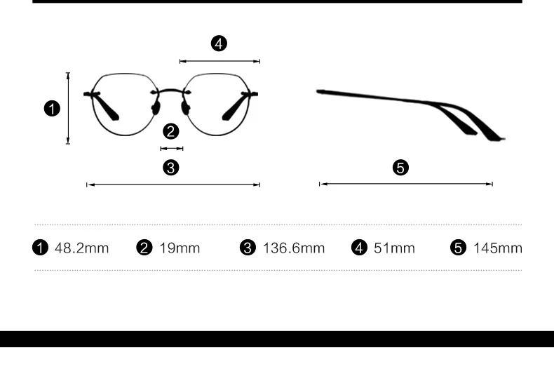 MOLSION Rimless оправы для очков из Для мужчин Для женщин Близорукость очки при астигматизме для прицел оправы оптические оправы очков в стиле унисекс, MJ7070