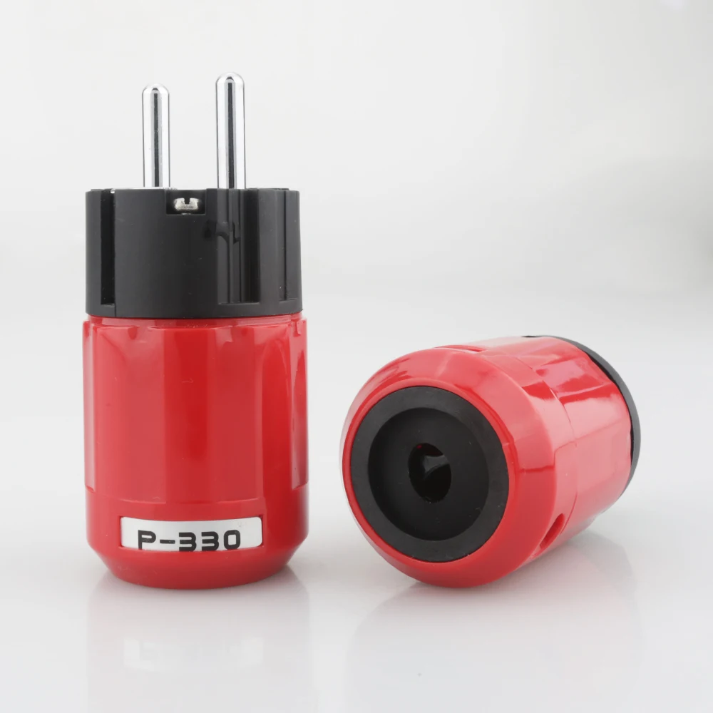 Pair Audiocrast Audio Grade родиевое покрытие EU Schuko AC штепсельная вилка + IEC DIY шнур