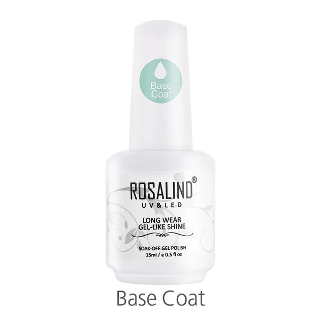 RHBASE ROSALIND блестящий гель-блеск дизайн ногтей все для маникюра Vernis Полупостоянный УФ гель Гибридный лак для ногтей - Цвет: RHBASE