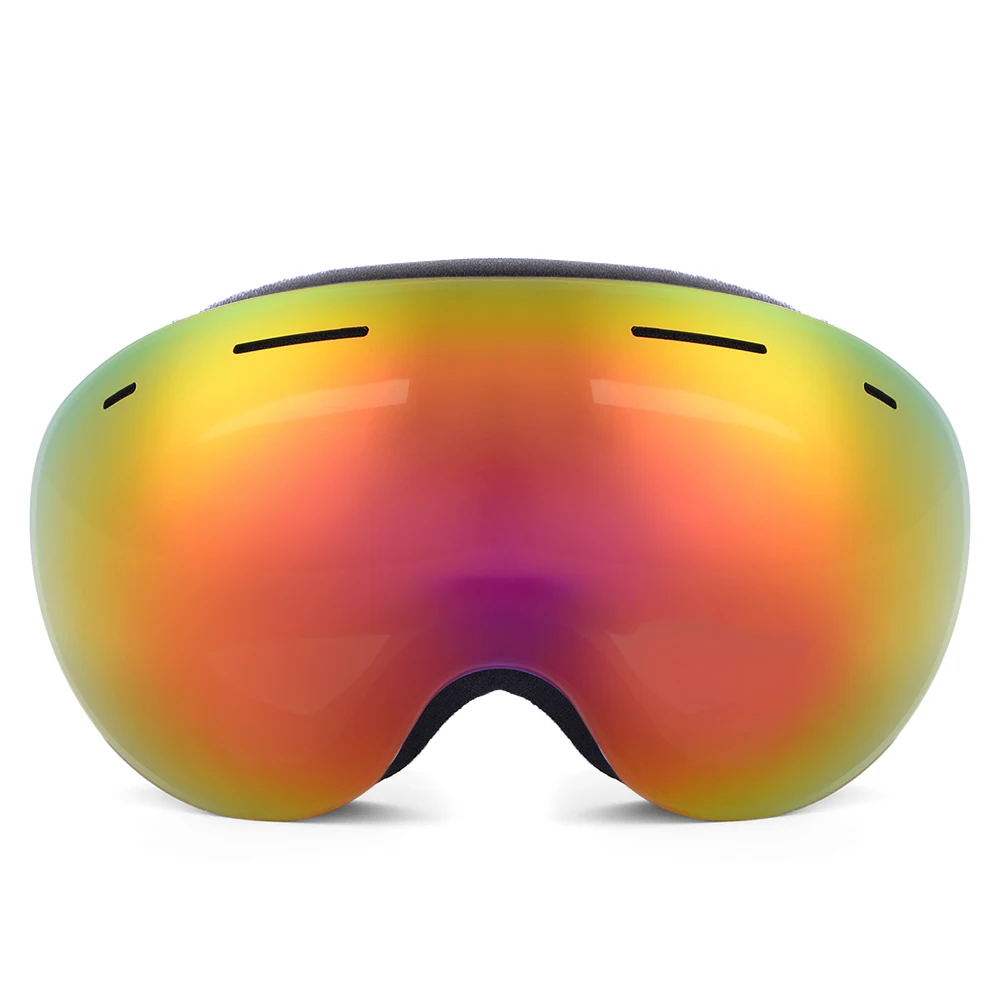 BJMOTO лыжные очки с двойными линзами, 3 слоя, UV400, анти-туман, большая Лыжная маска, очки для катания на лыжах, для мужчин и женщин, для снега, сноуборда, очки - Цвет: Model 4