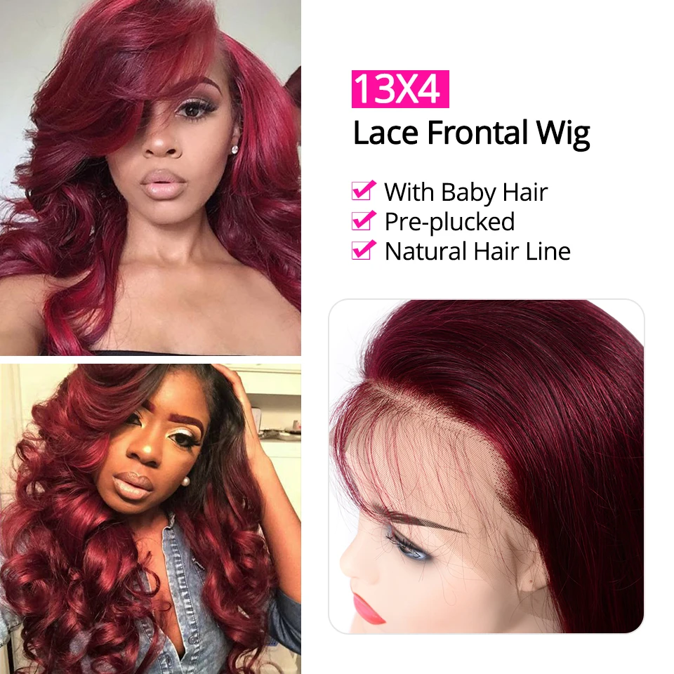 99J объемный волнистый парик на кружеве бразильские человеческие волосы Remy цветные волосы предварительно выщипанные для черных женщин человеческие волосы на кружеве парик