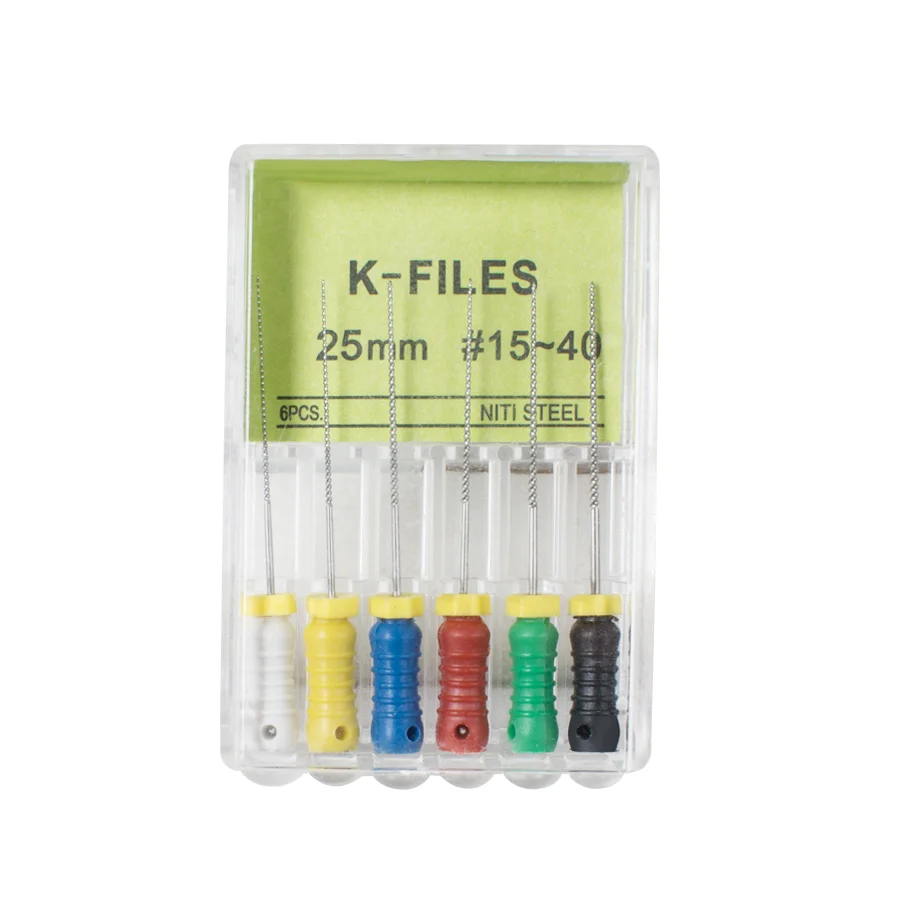 Big Promotion 10 Boxes Endodontic Hand Ues Niti Steel H Files Dental K Endo Root Canal Treatment Drills For Dentistry | Красота и