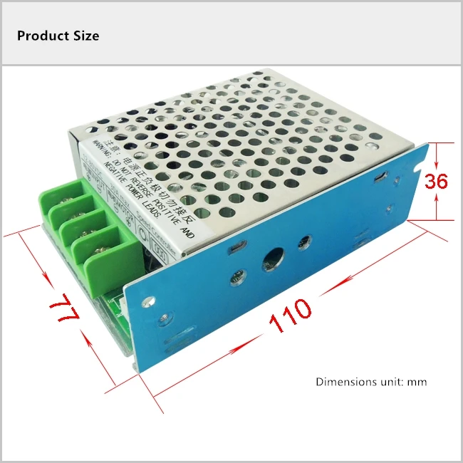 12V-80V  ÷ ӵ Ʈѷ PWM DC  ӵ Ʈѷ 30A  Ʈѷ,  