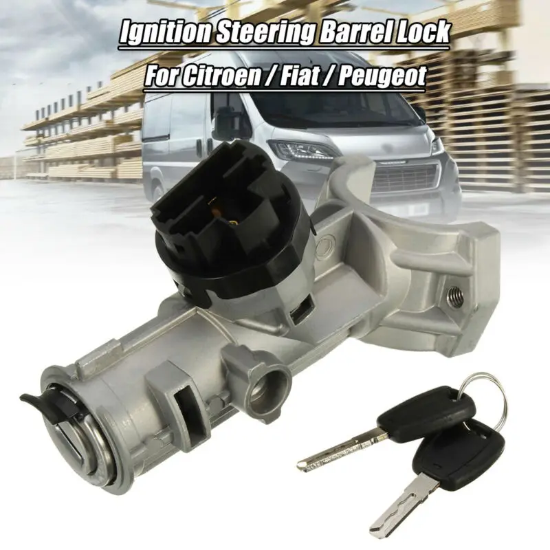 New Ignition Barrel Lock &amp 2 Keys For Peugeot Boxer Citroen Relay Fiat Ducato | Автомобили и мотоциклы