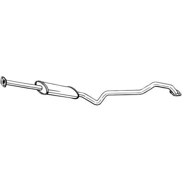 Глушитель средняя часть Nissan Almera 1.5i 16V 00-02 BOSAL 287-5