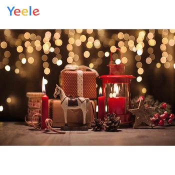 

Yeele Photophone for Christmas Candle Light Bokeh Backdrop for Photography Photo Backdrops Photo Booth Backgrounds Photographic