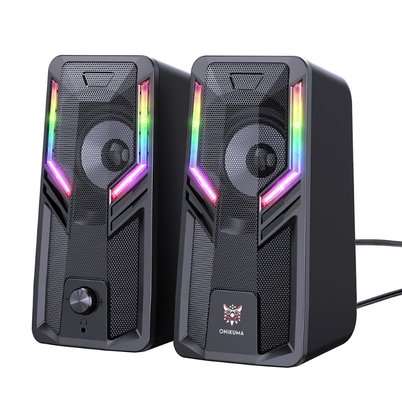 Настольная игровая Колонка MOLB с RGB-подсветкой стереоколонка сабвуфером и