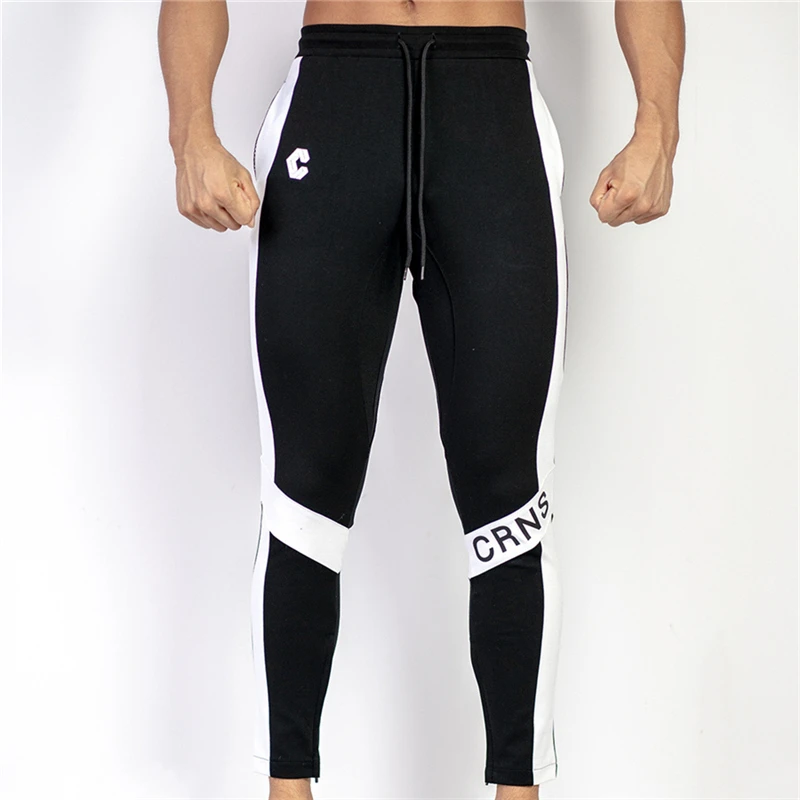 

Casual Sports Pants Mens Jogger Sweatpants Gyms Fitness Workout Brand Trousers Male Autumn Fashion Cotton Sportswear Track Pants