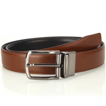 

Men's Pin Buckle Rotating Leather Belt Cowhide Korean Men's Belt