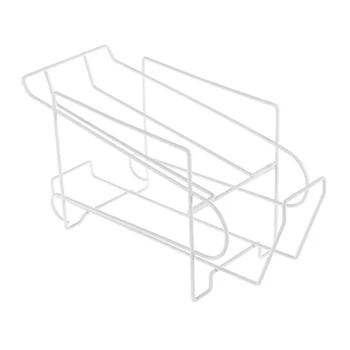 

2PCS Refrigerator Double Cans Storage Rack Finishing Rack Finishing Rack Kitchen Desktop Storage Shelf Drink Rack