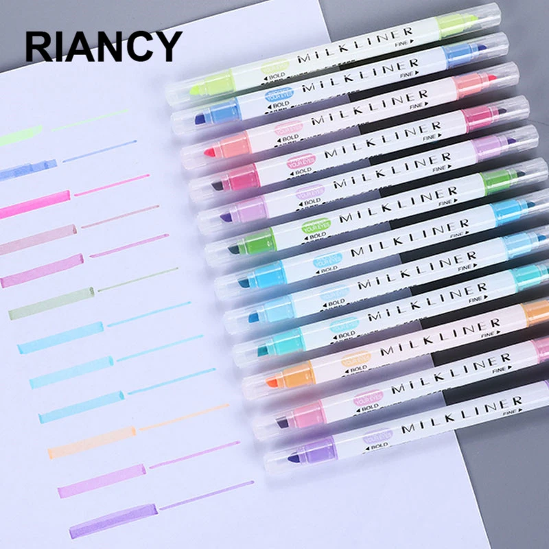 pastel highlighters mildliners