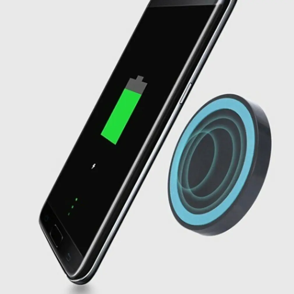 Fast Wireless Charger Qi Charging Pad With Receiver for iPhone 6 6 plus Samsung