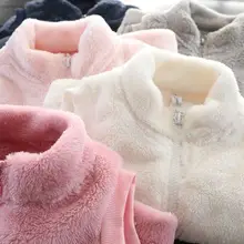 Осенний стильный жилет без рукавов на молнии для девочек; R9062