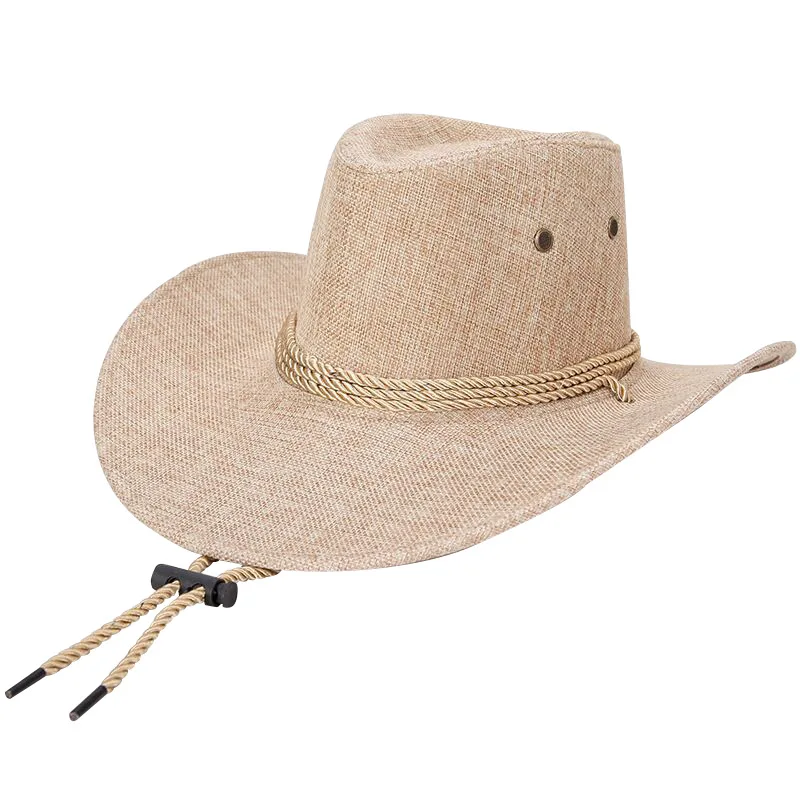Hemp Riding Hat Hemp Beach Hat Sun Hats 2023 Spring Summer Big