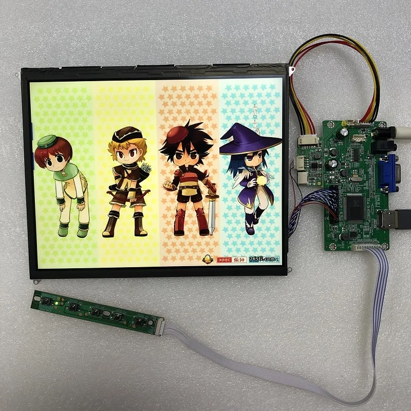 9.7 ġ VGA HDMI HD LCD ÷ ŰƮ, 2048 1536 ü þ߰ 2K LCD г diy 
