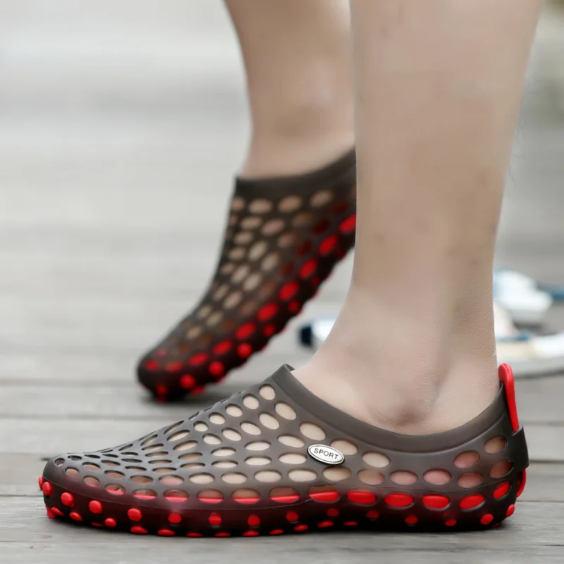 Charming New 2020 Famous Brand Casual Men Sandals Slippers Summer Shoes  Beach Flip Flops Boho Sandals Slippers - Men's Sandals - AliExpress
