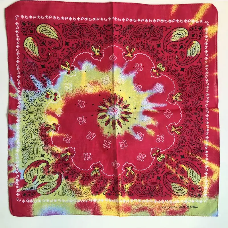 Cotton Bandana Paisley Print Unisex 55*55cm Headband